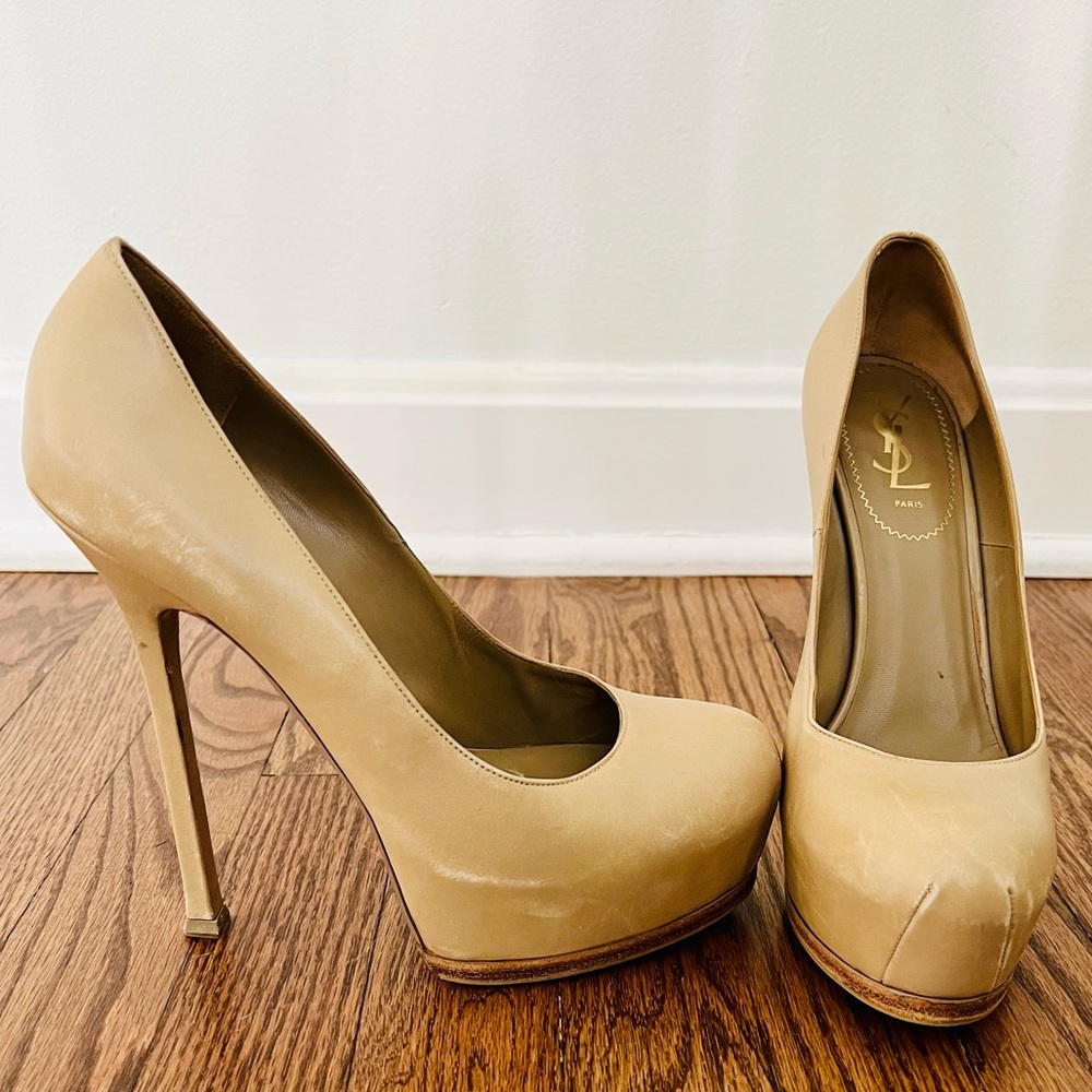 YSL Vernigolf Heels
